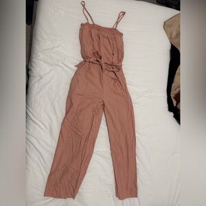 Elegant Mauve Jumpsuit